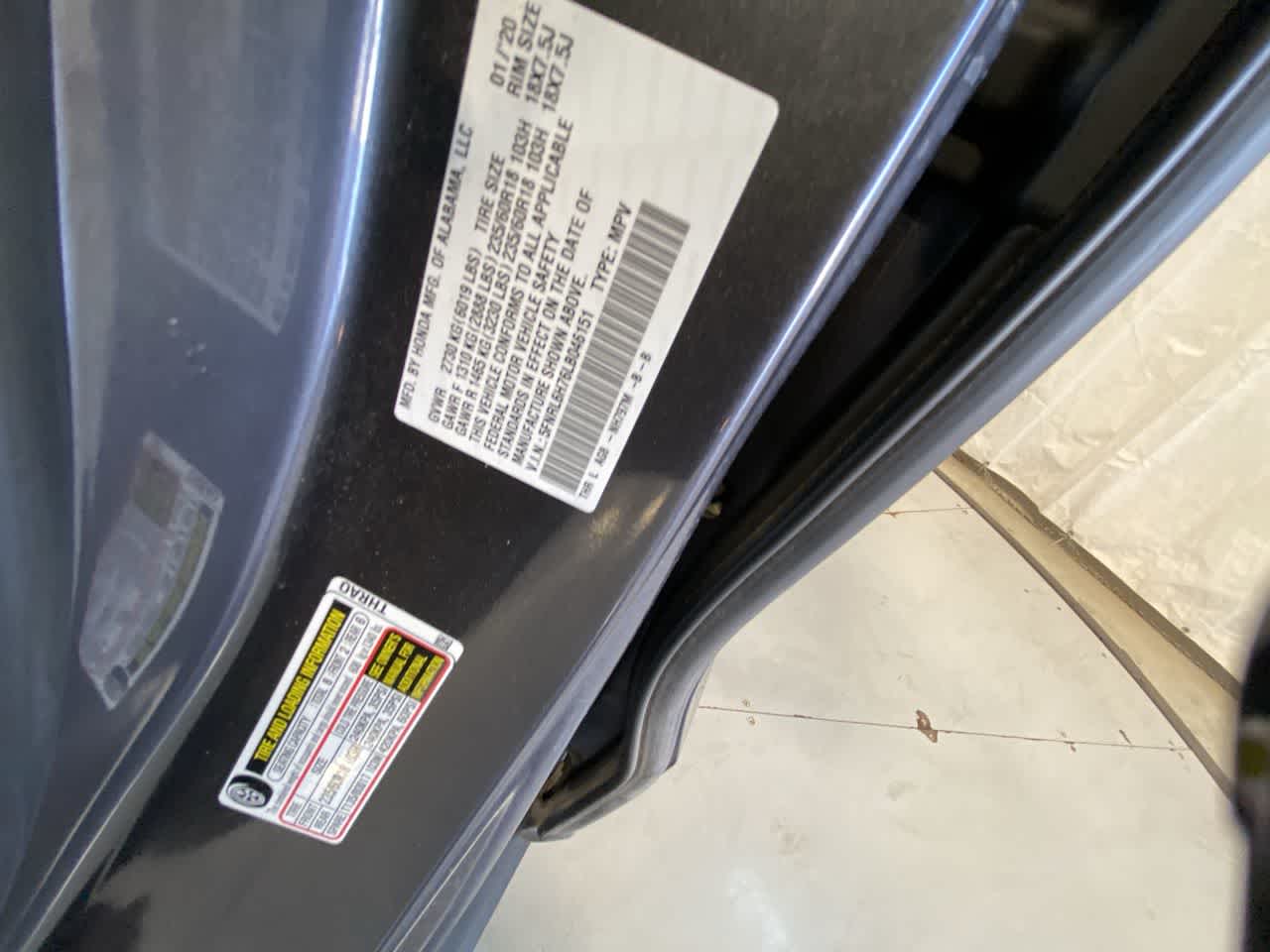 2020 Honda Odyssey EX-L