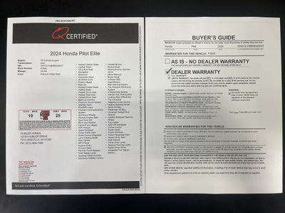 2024 Honda Pilot Elite