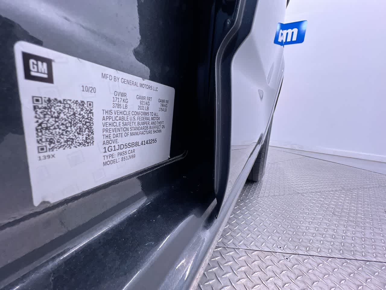 2020 Chevrolet Sonic LT
