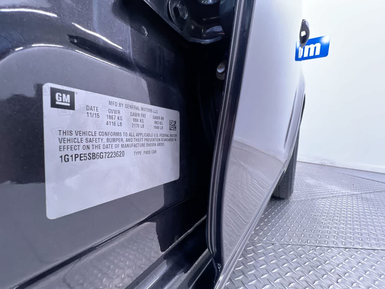 2016 Chevrolet Cruze Limited LT