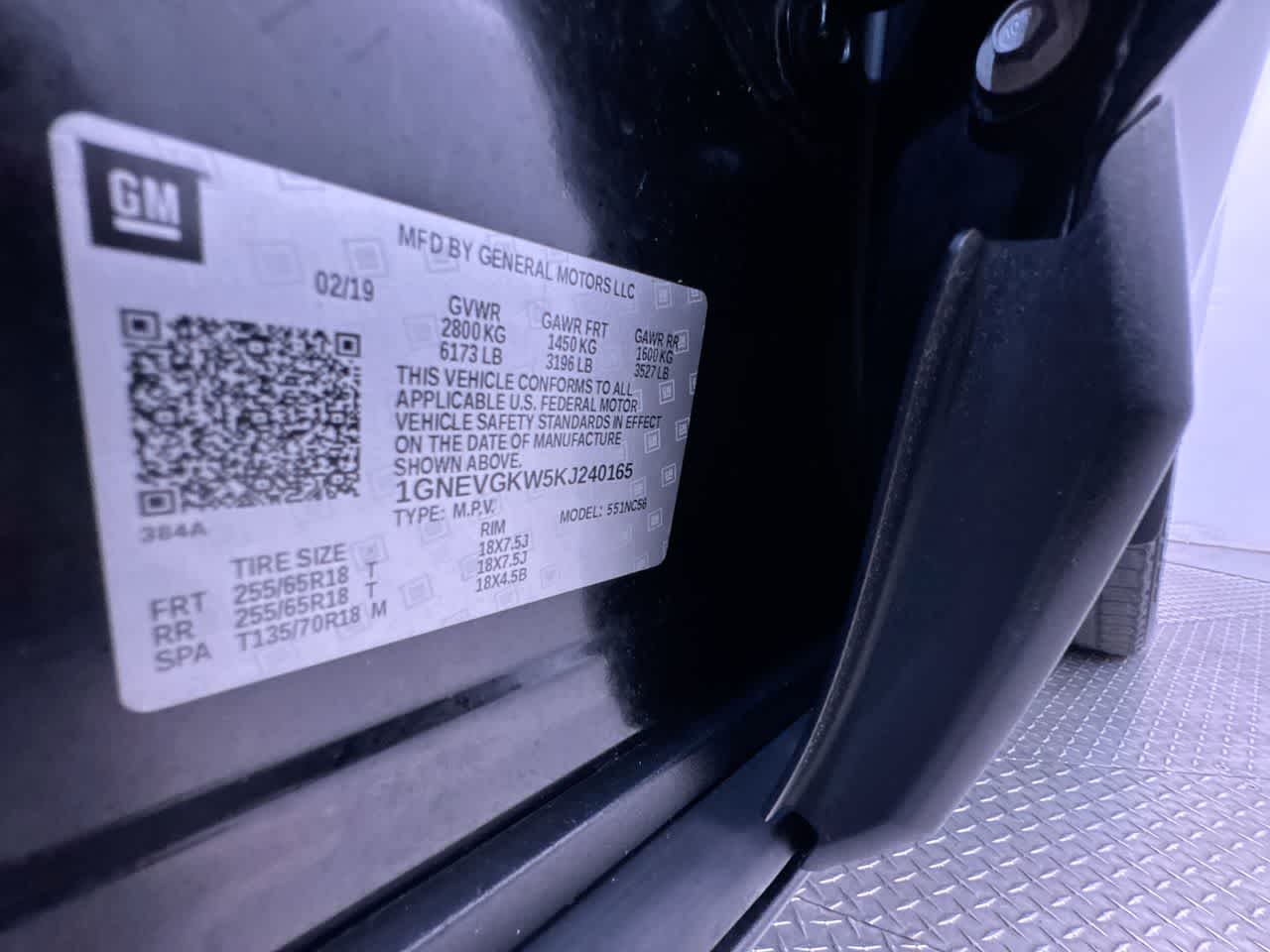 2019 Chevrolet Traverse LT Cloth