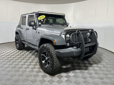 2016 Jeep Wrangler Unlimited Willys Wheeler