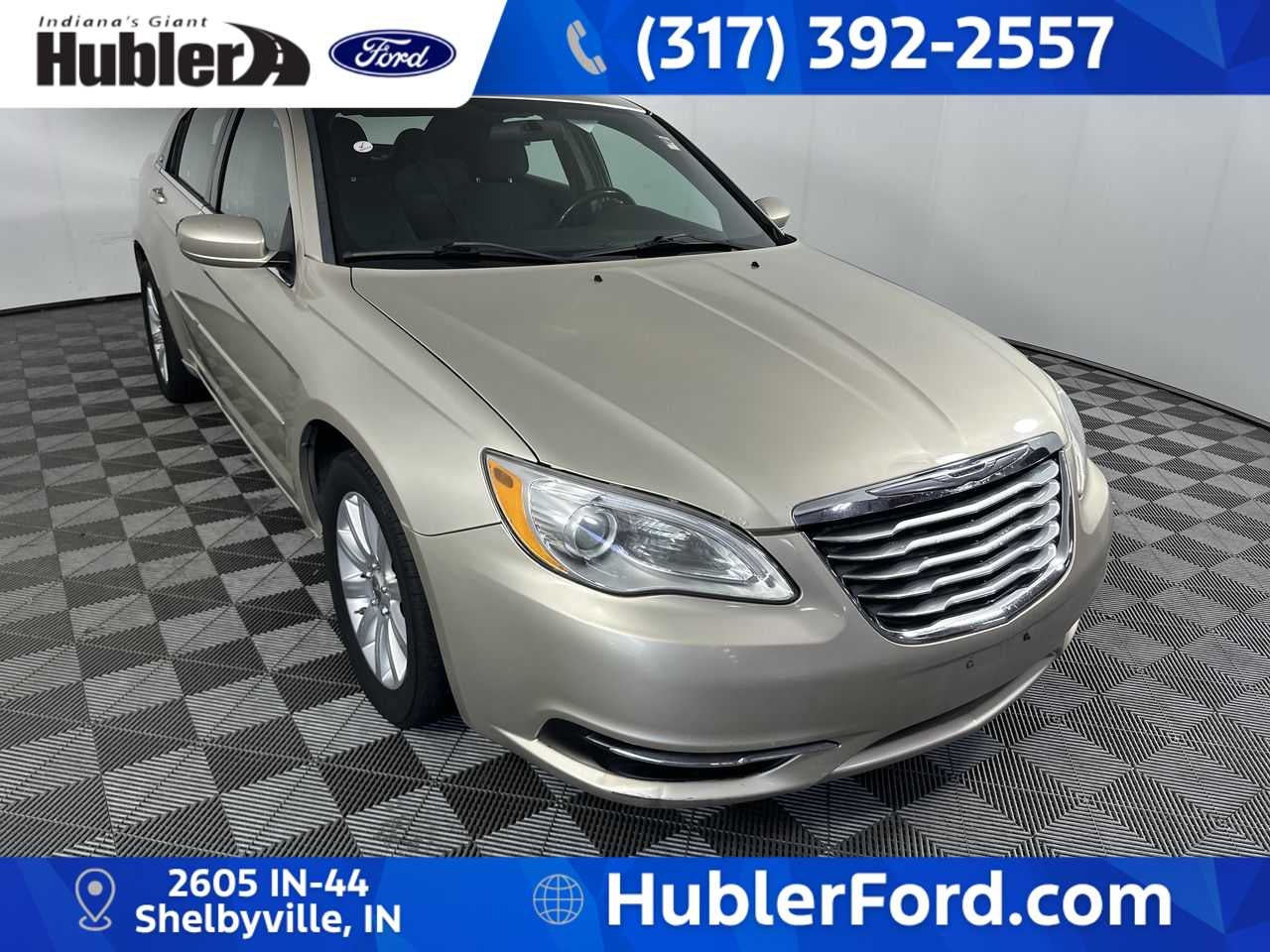 Used 2013 Chrysler 200 Touring with VIN 1C3CCBBB9DN678371 for sale in Shelbyville, IN