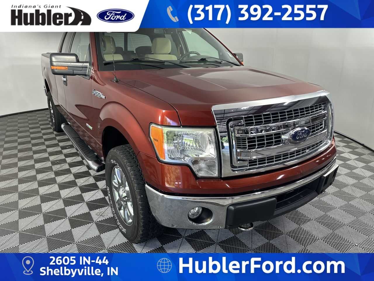 Used 2014 Ford F-150 XLT with VIN 1FTFX1ET0EKD36872 for sale in Shelbyville, IN