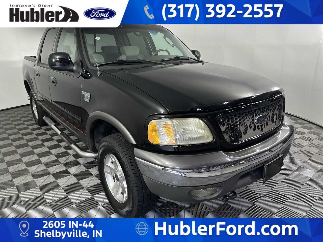 Used 2003 Ford F-150 XLT with VIN 1FTRW08LX3KB50615 for sale in Shelbyville, IN