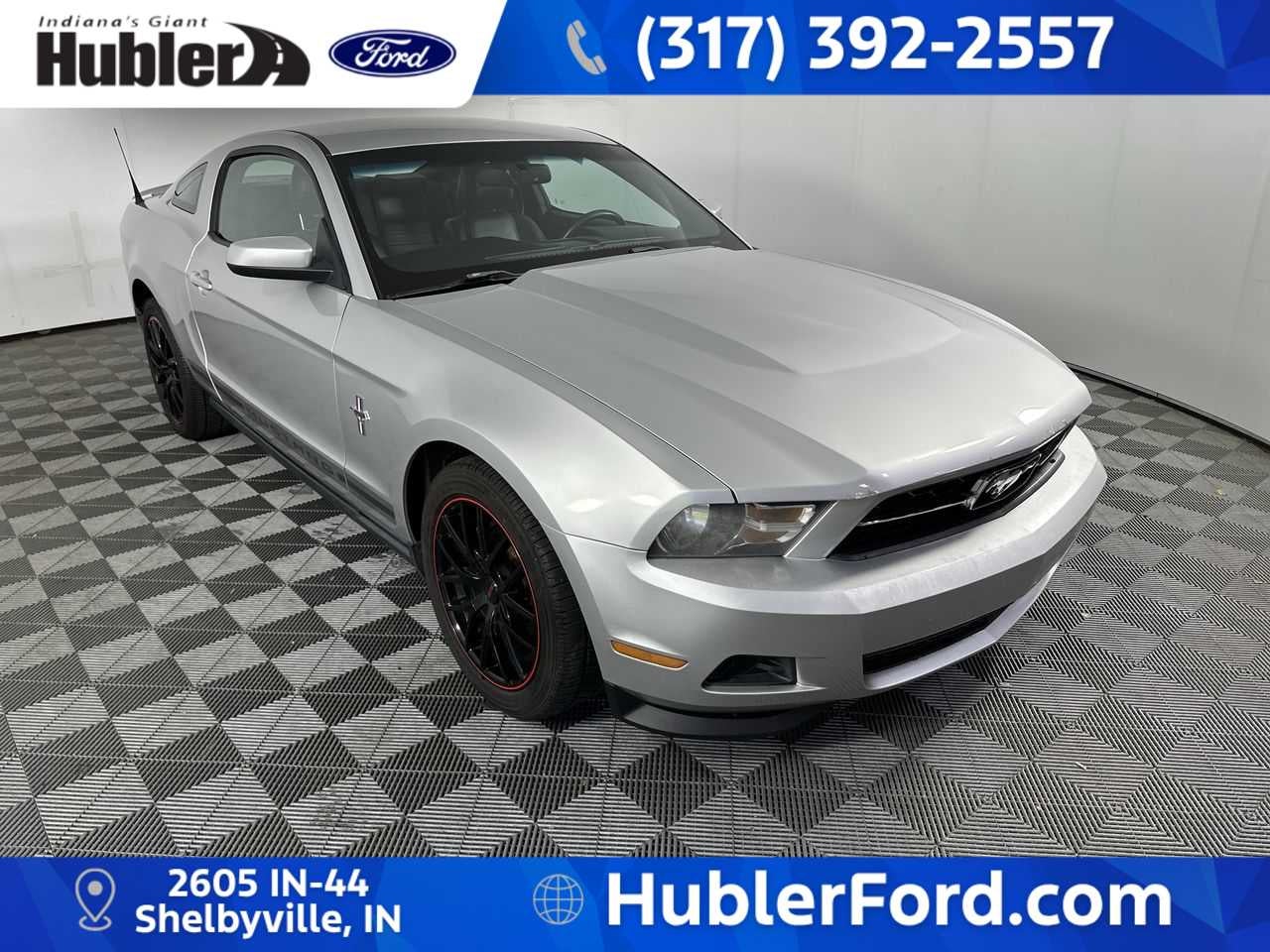 Used 2012 Ford Mustang V6 Premium with VIN 1ZVBP8AMXC5255974 for sale in Shelbyville, IN