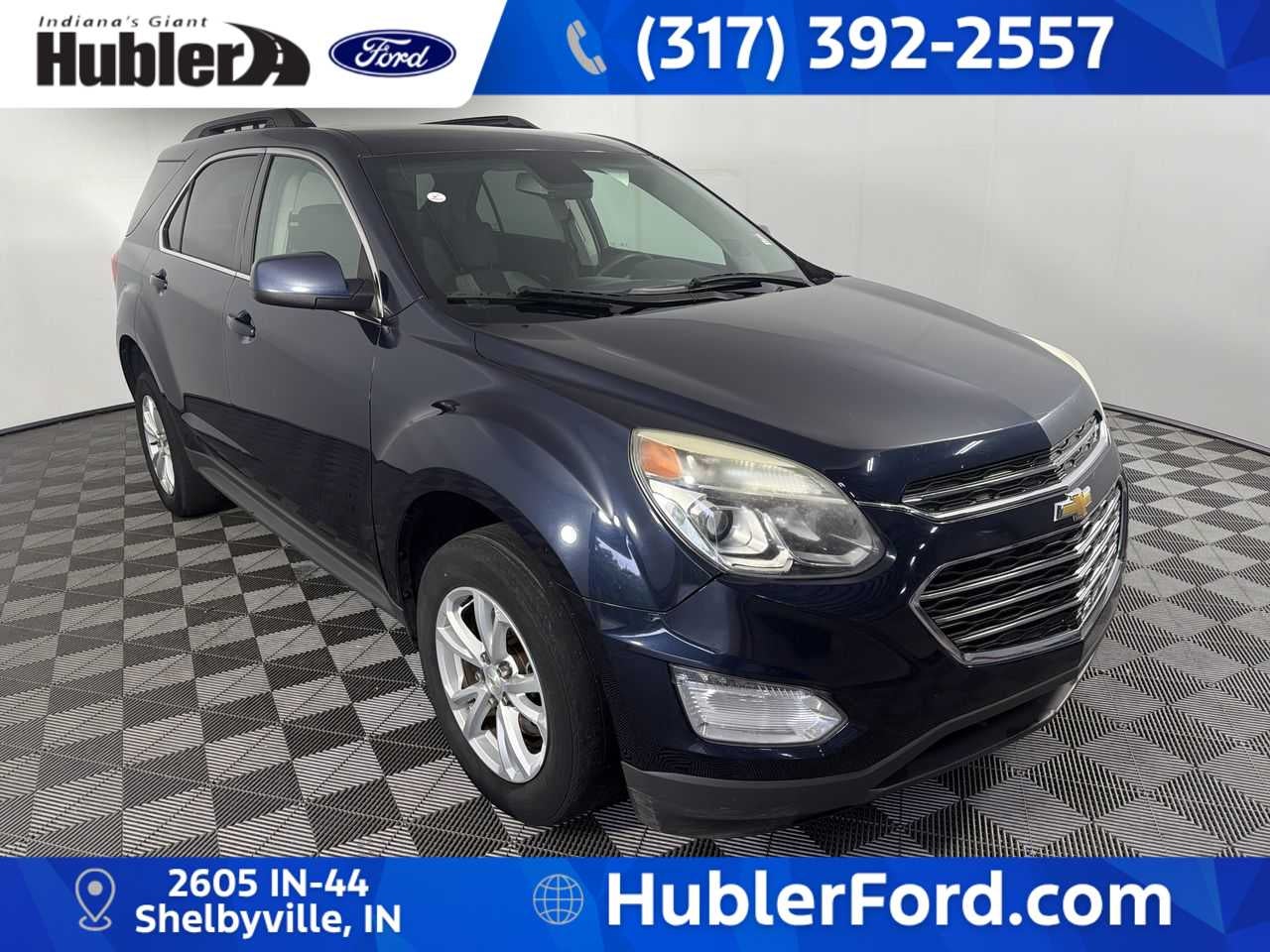 Used 2016 Chevrolet Equinox LT with VIN 2GNFLFEK6G6282135 for sale in Shelbyville, IN