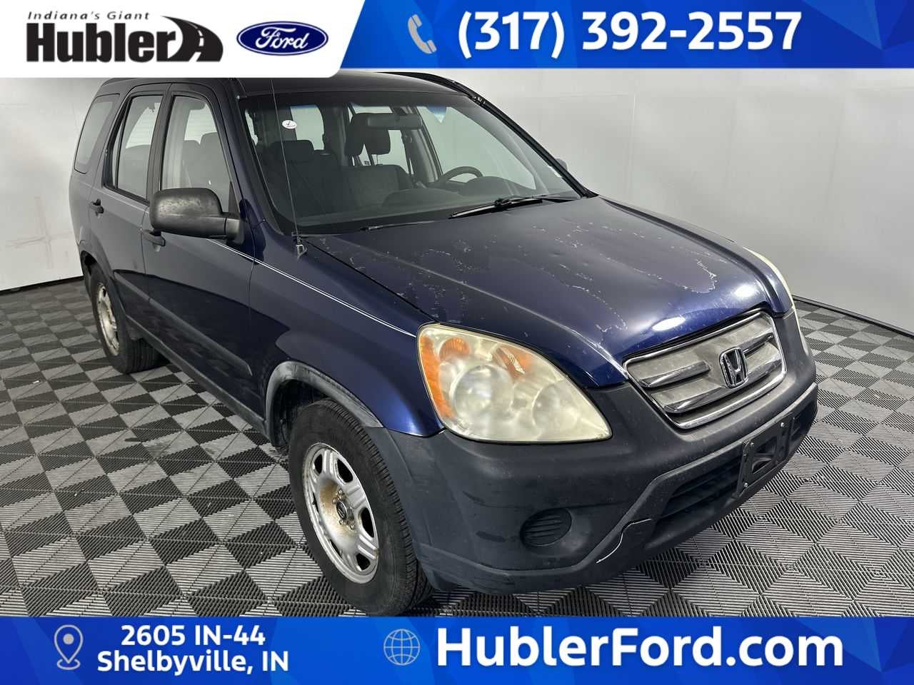 Used 2005 Honda CR-V LX with VIN JHLRD78545C005229 for sale in Shelbyville, IN