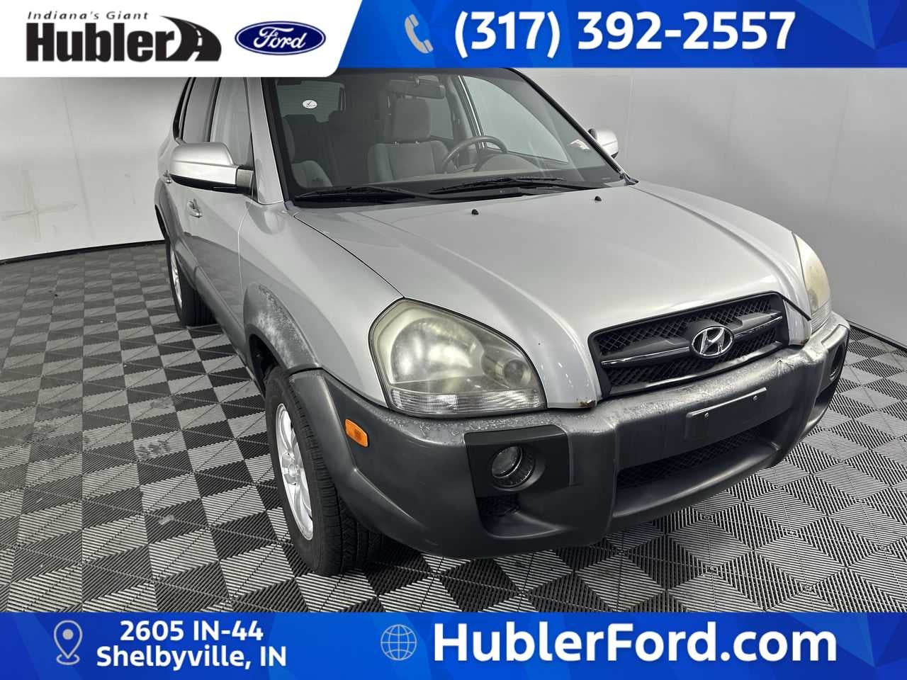 Used 2008 Hyundai Tucson SE with VIN KM8JN72DX8U778613 for sale in Shelbyville, IN