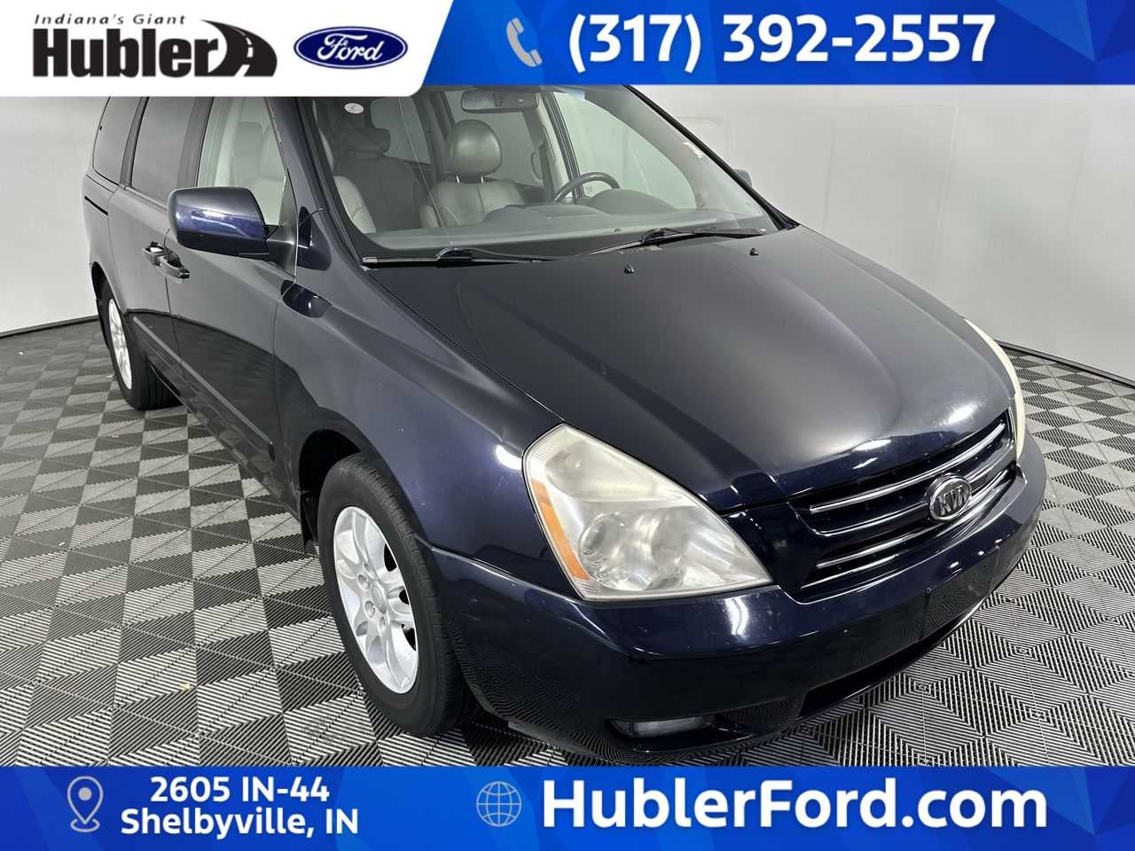 Used 2008 Kia Sedona EX with VIN KNDMB233X86207534 for sale in Shelbyville, IN