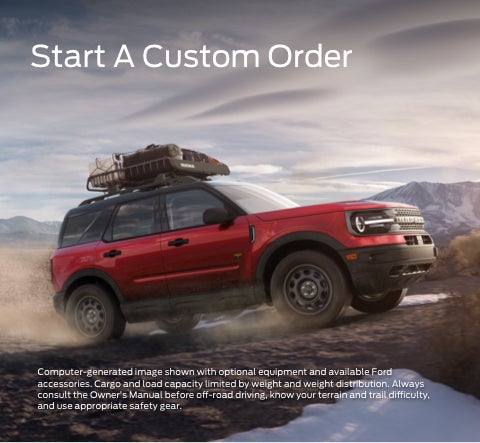 Start a custom order | Hubler Ford Center in Shelbyville IN