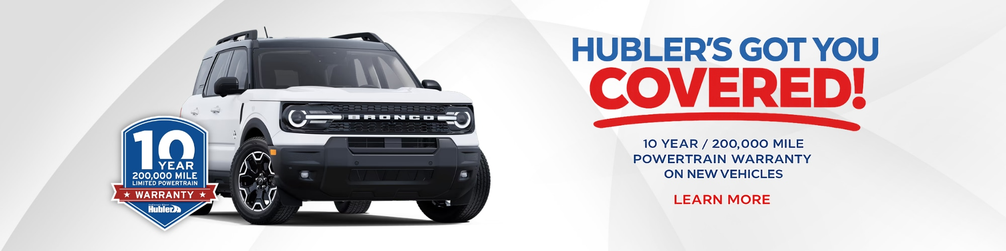 Hubler's Got You Covered at Hubler Ford Center in Shelbyville IN
