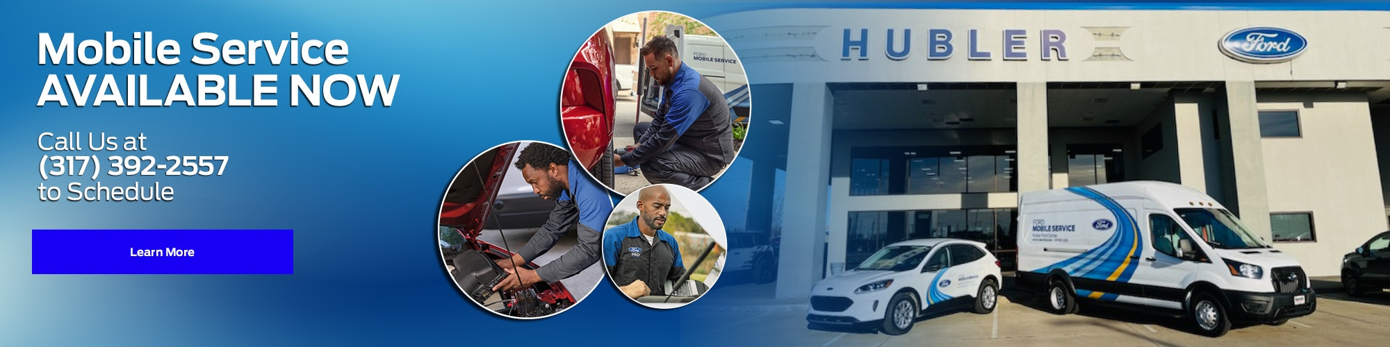 Mobile Service Available Now at Hubler Ford Center in Shelbyville IN